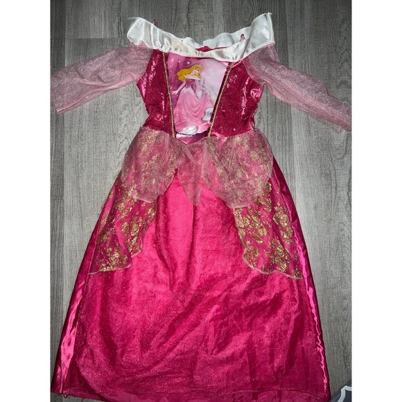 Disney Princess Aurora Sleeping Beauty Pink Dress Halloween costume - Picture 1 of 3